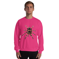 Load image into Gallery viewer, Arachnid Vibes: Tarantula Sweatshirt for Brave Souls Unisex
