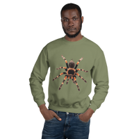 Load image into Gallery viewer, Arachnid Vibes: Tarantula Sweatshirt for Brave Souls Unisex
