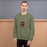 Load image into Gallery viewer, Arachnid Vibes: Tarantula Sweatshirt for Brave Souls Unisex
