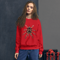 Load image into Gallery viewer, Arachnid Vibes: Tarantula Sweatshirt for Brave Souls Unisex
