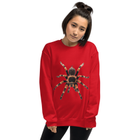Load image into Gallery viewer, Arachnid Vibes: Tarantula Sweatshirt for Brave Souls Unisex
